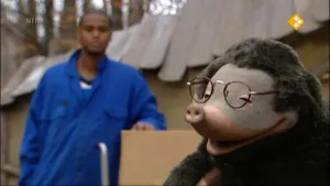 Er gekleurd op staan