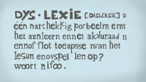Wat is dyslexie?