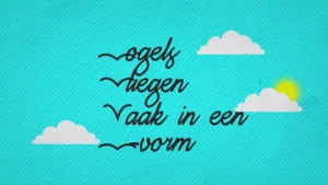 Waarom vliegen trekvogels in V-vorm? 
