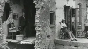 Door bombardementen en landmijnen