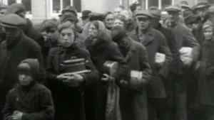 Tijdens de hongerwinter