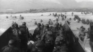 De Engelse landing in Normandië