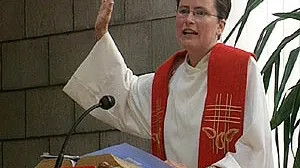 Protestanten komen voor hun eredienst bij elkaar in de kerk