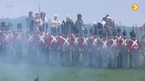 Napoleon verliest bij Waterloo