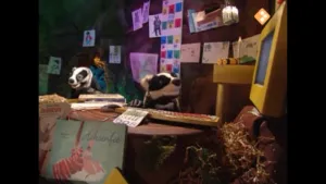 14. Opa Nijdas vindt zijn dasje