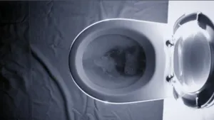 Ziek van toilet