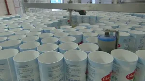 Een verzameling van kleinste suikerkorrels