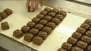 Chocolade met een vulling