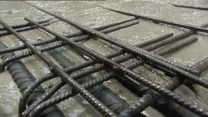 Zand, grint, cement en water