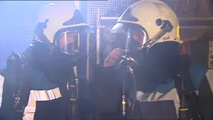 Beschermende kleding tegen hitte en rook