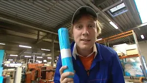 Een zak om afval in te verzamelen