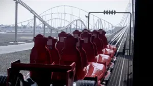 Een razendsnelle achtbaan