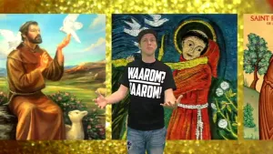 De heilige Franciscus van Assisi