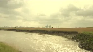 Polders onder water zetten