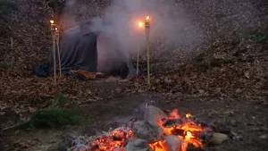 Gloeiend hete stenen