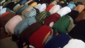 De komst van de moskee