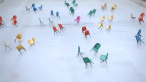 Stoelen dansen