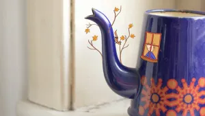 Een eekhoorn op bezoek