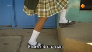 De voeten van Manuela Solis Velasquez