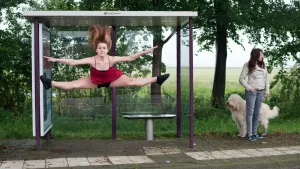 Danseres Lynn en Min Hee Bervoets