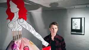 Beeldend kunstenaar Geert en Maarten Baas