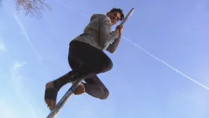 Slootjespringen op z’n Fries