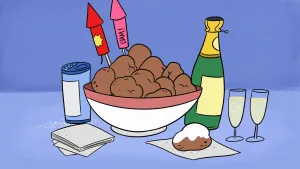 Waarom eten we oliebollen met oud en nieuw?