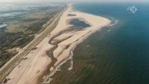 Het Nederlandse strand