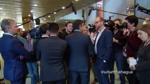 Journalisten flirten met politici