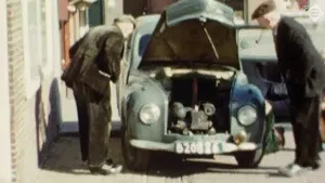 Het dorpsleven in de jaren 50