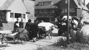 Je huis uit moeten vanwege de oorlog