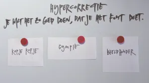 Wat is hypercorrectie?