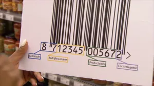 De geschiedenis van de streepjes in de supermarkt