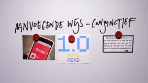 Wat is de aanvoegende wijs?