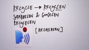 Waarom schrijf je ‘gerecycled’ in plaats van ‘gerecyceld’?
