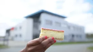 Een lekker maar onhandig gebakje