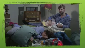 Is slapen voor apen?