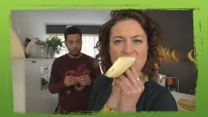 De banaan gaat eraan?