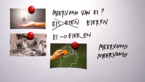 Waarom is eieren het meervoud van ei?