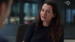 Foto van een vrouw, een portret van haar.