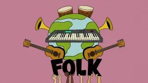 Hoe is folk ontstaan?