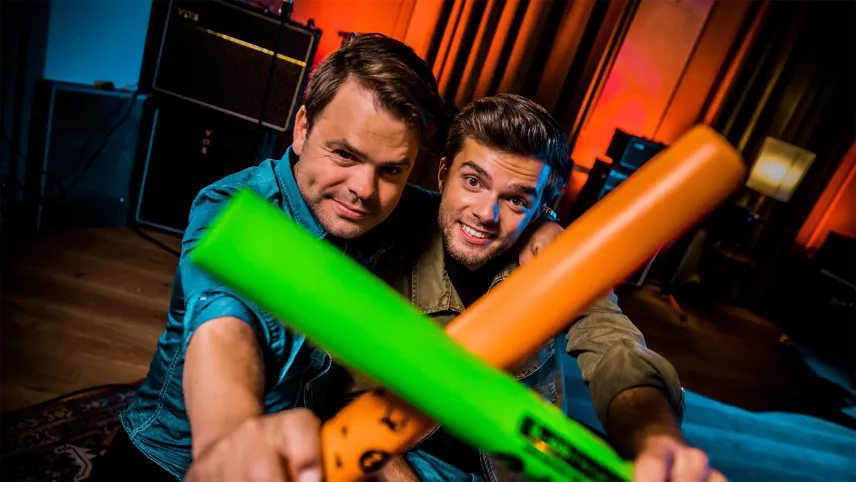 Veilig in het verkeer met Buddy Vedder en Roel van Velzen