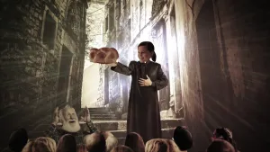 Een monnik die anderen hielp