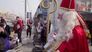 De baard van Sinterklaas