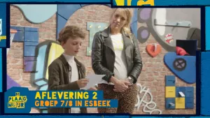 Groep 7/8 in Esbeek - De Plaagmuur