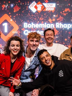 Dj's van top2000 in top2000cafe