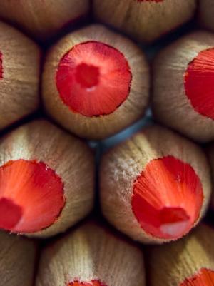 Rode potloden voor verkiezingen