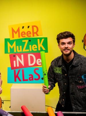 Willem van der Krabben en Buddy Vedder maken muziek