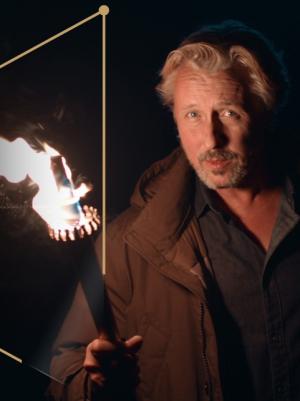 Daan Schuurmans en zijn fakkel