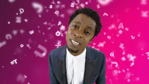 Liedje over niet uit je woorden komen